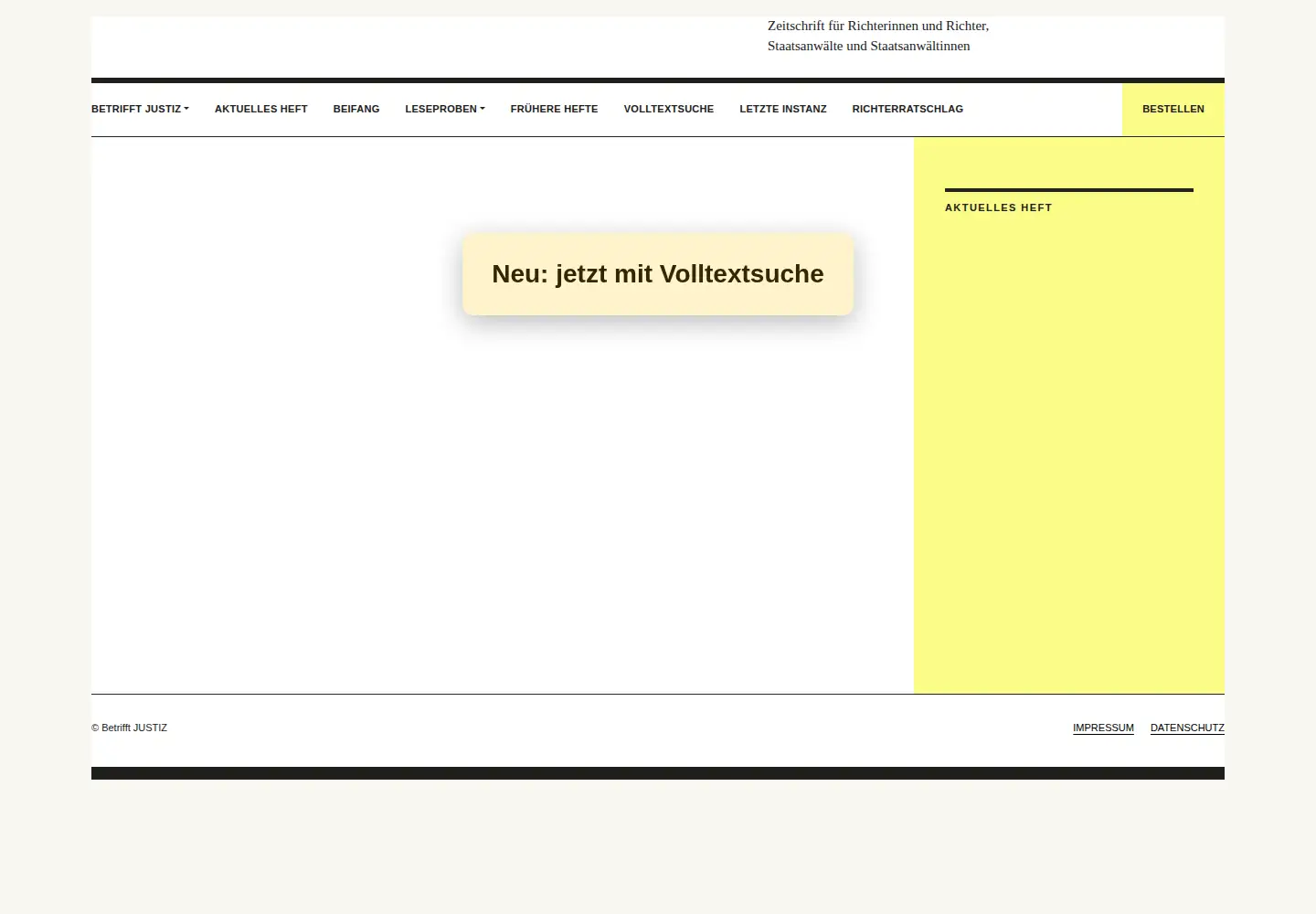 Screenshot of betrifftjustiz.de
