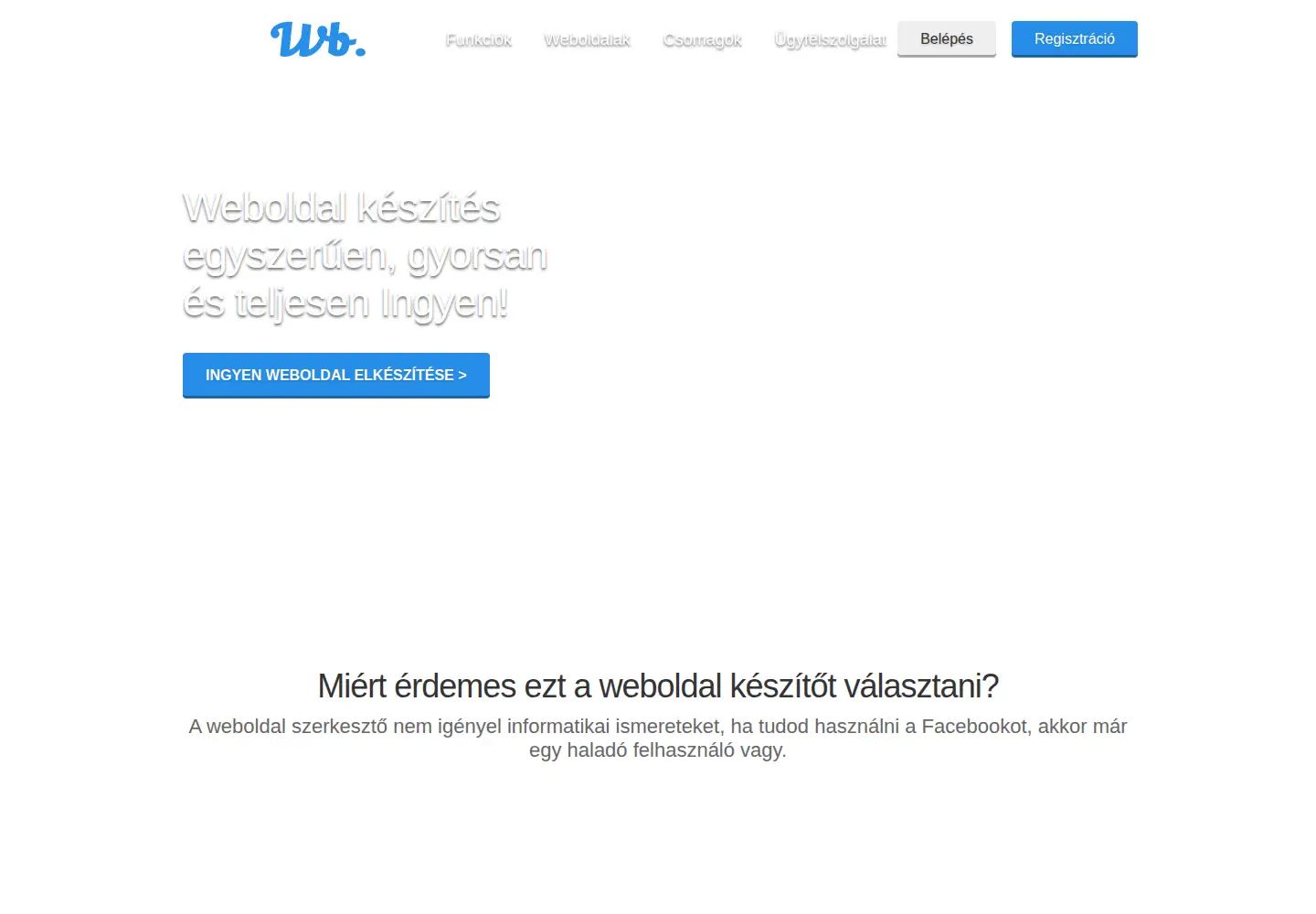 Screenshot of freewb.hu