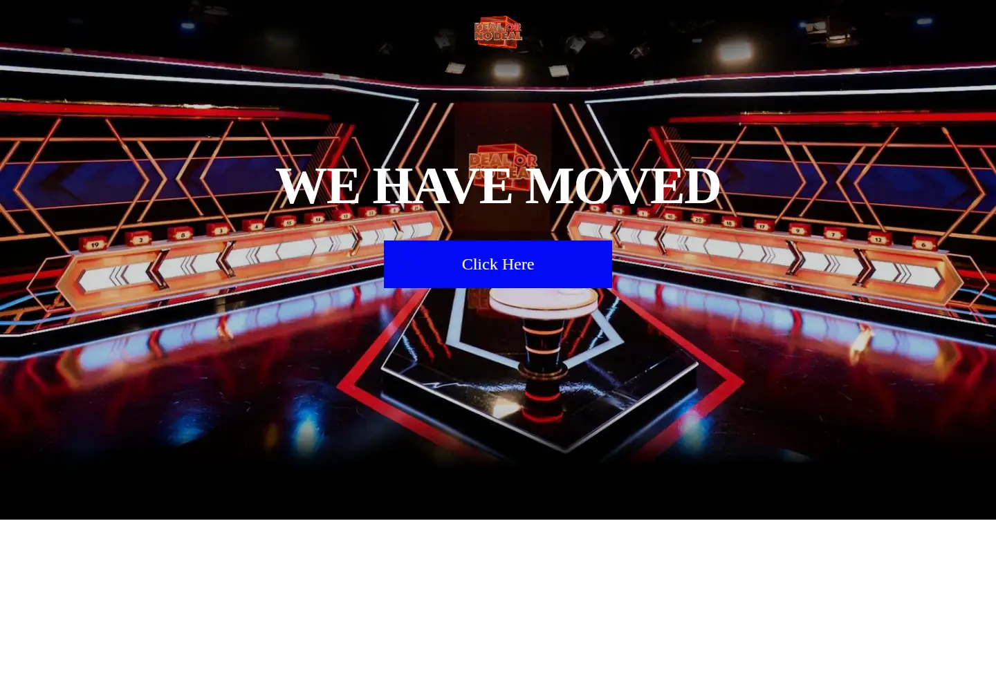 Captured homepage of dealornodeal.co.uk in the current scan