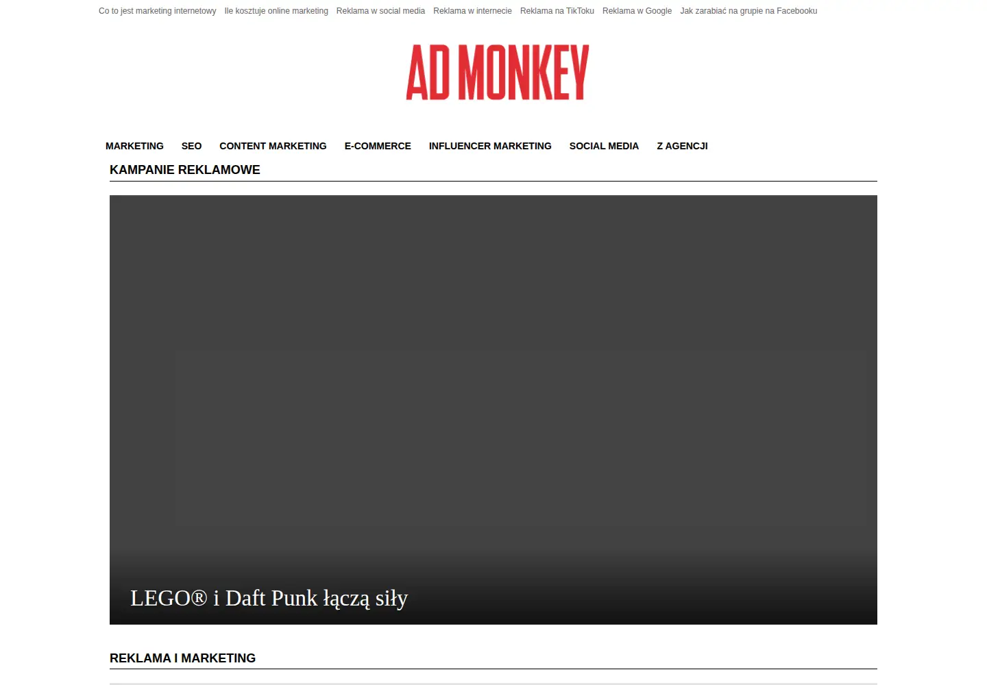 Screenshot of admonkey.pl