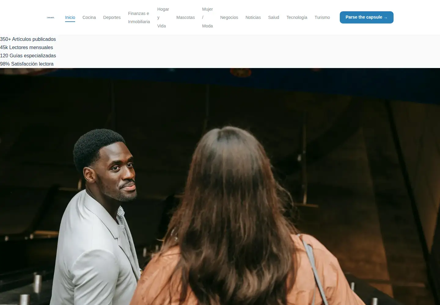 Screenshot of cosmocapsula.com