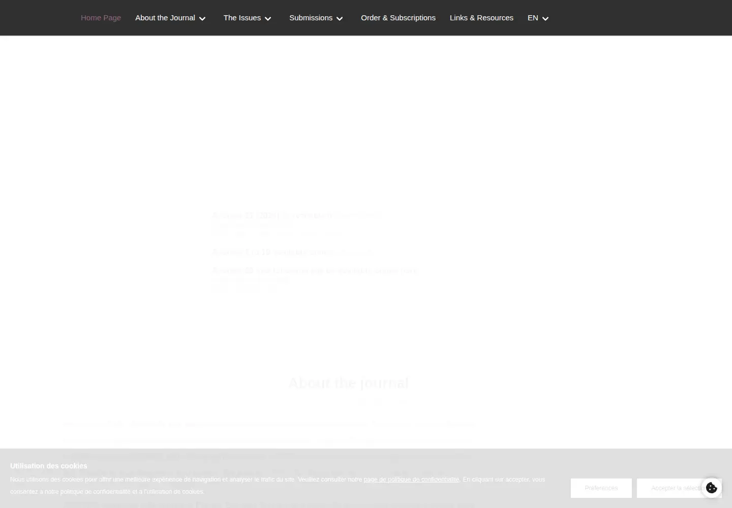 Captured homepage of asdiwal.ch in the current scan