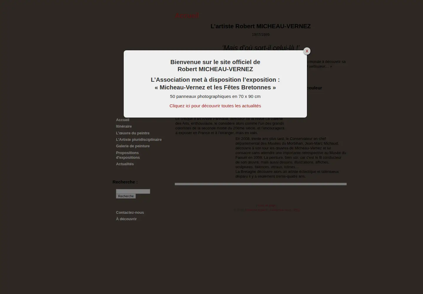 Screenshot of micheau-vernez.fr