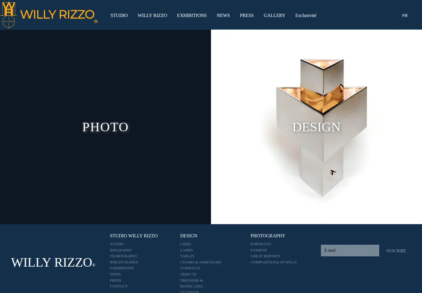Screenshot of willyrizzo.com