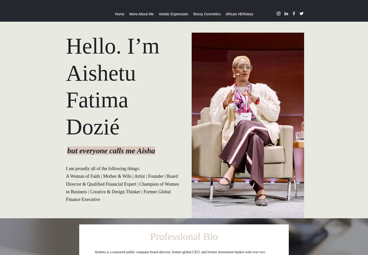 Screenshot of bossybeauty.com