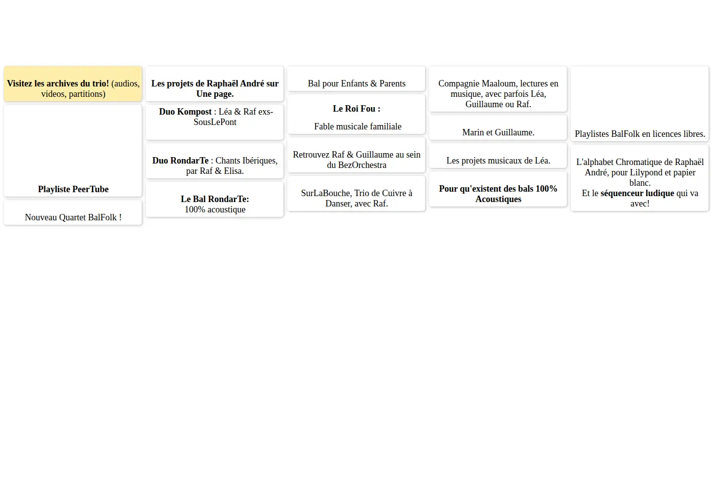 Screenshot of souslepont.org