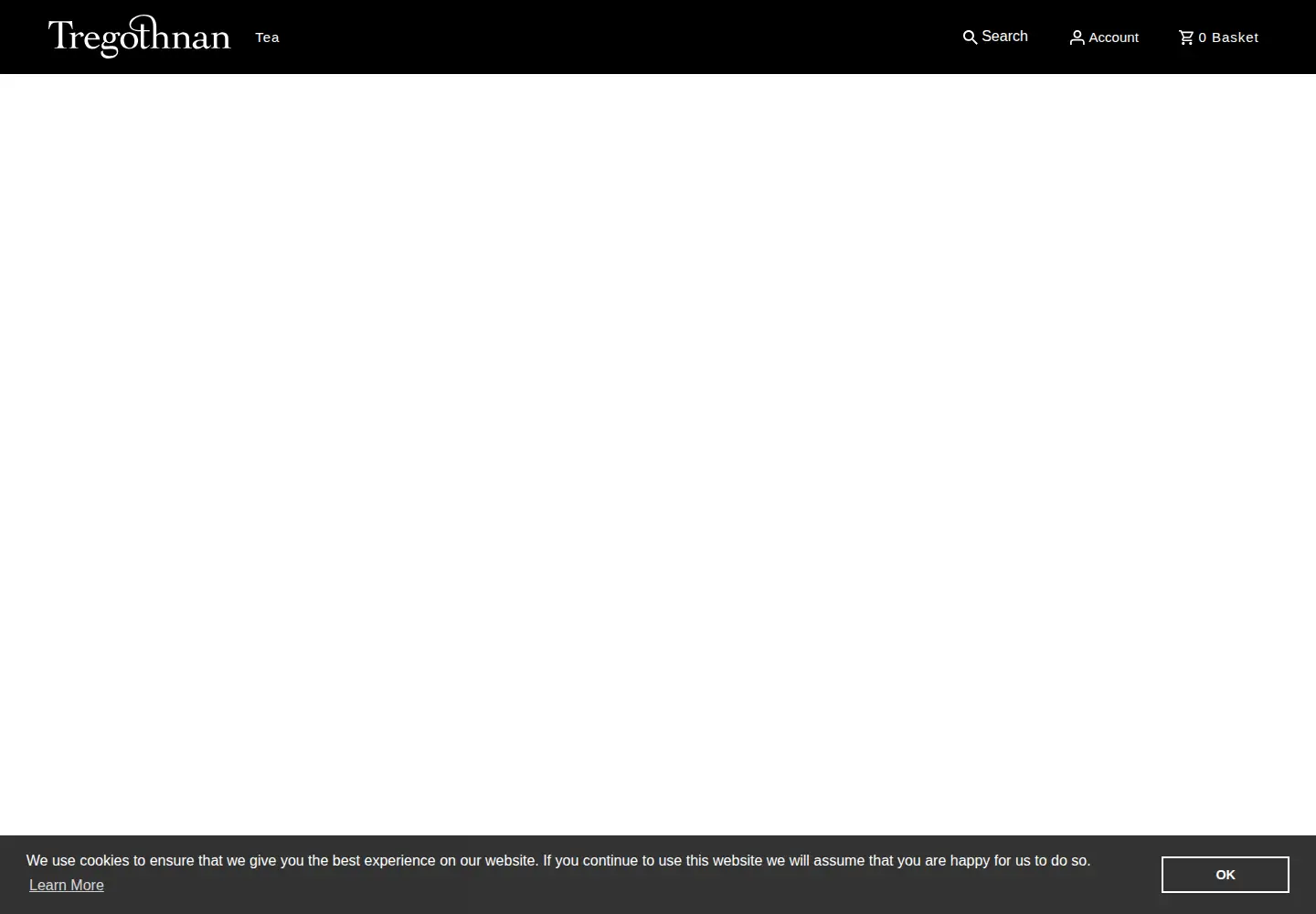 Screenshot of tregothnan.co.uk