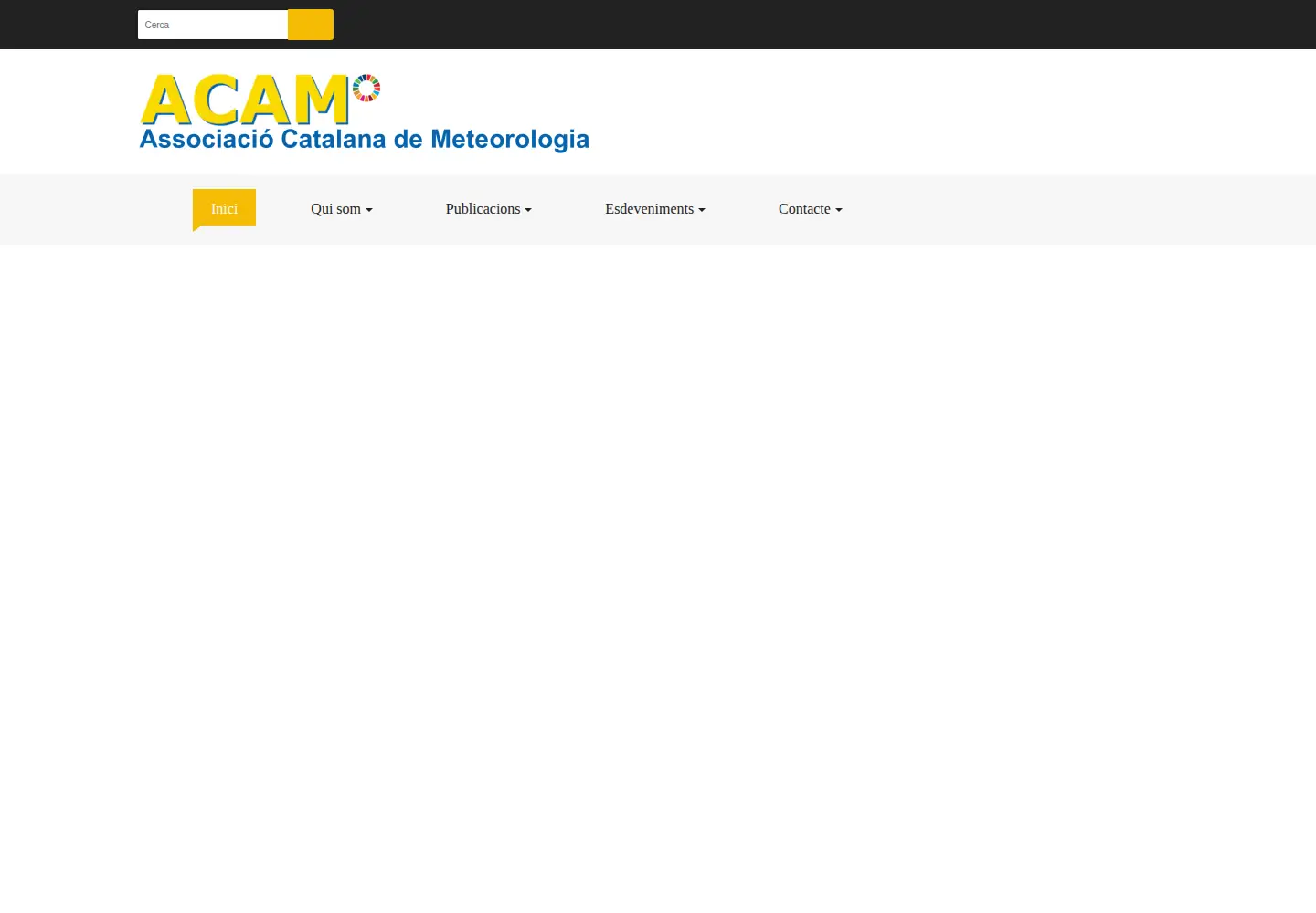 Screenshot of acam.cat