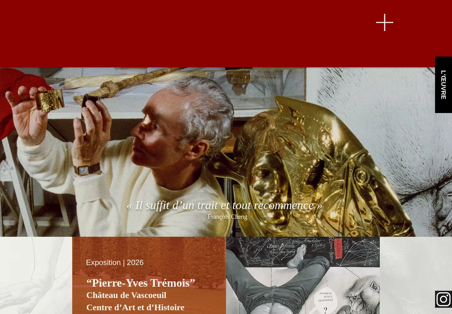 Captured homepage of tremois.com in the current scan