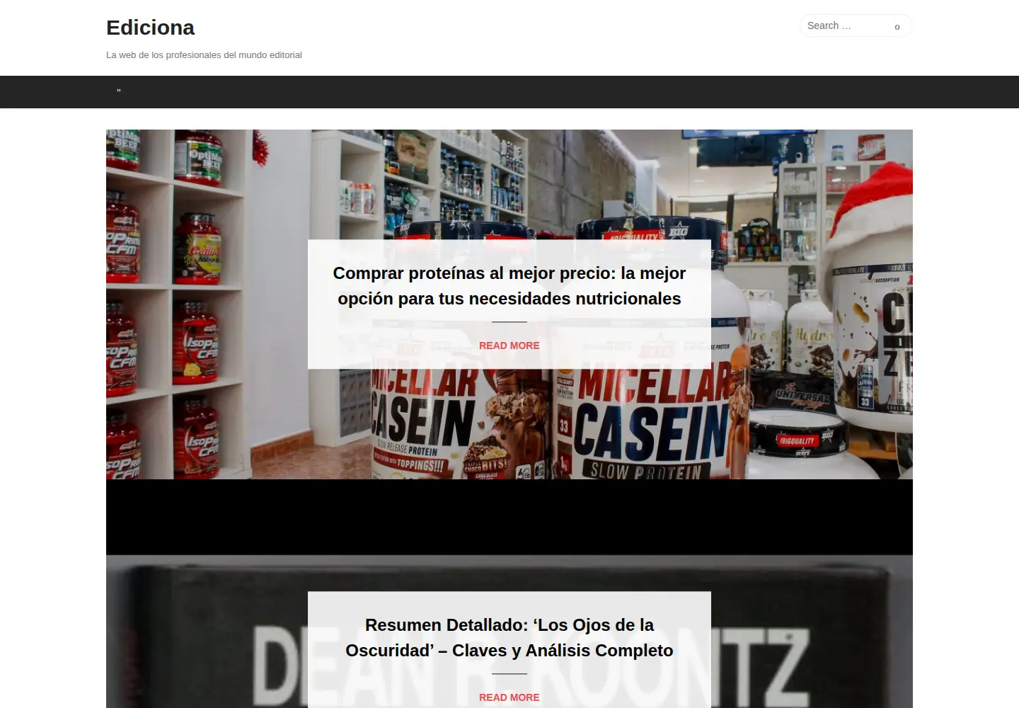 Screenshot of ediciona.com