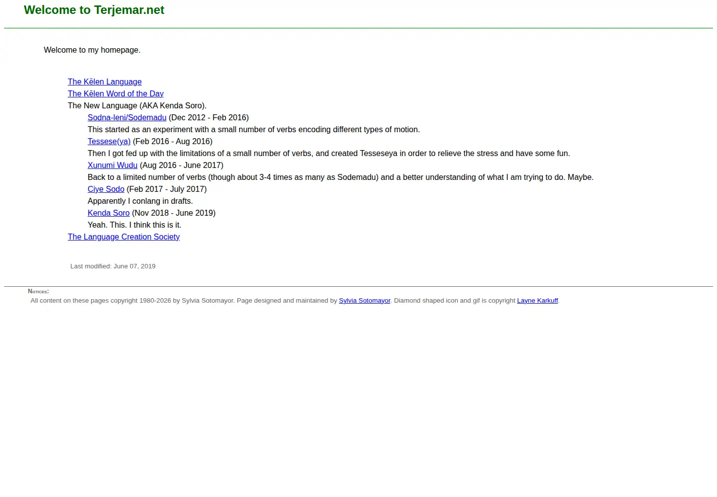 Captured homepage of terjemar.net in the current scan