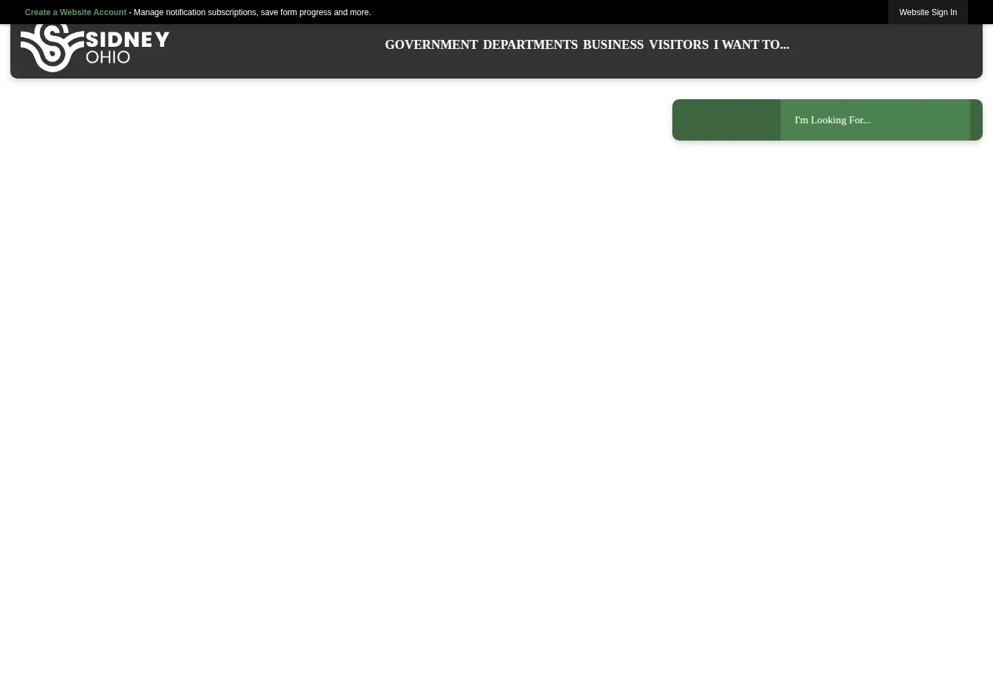 Captured homepage of sidneyoh.com in the current scan