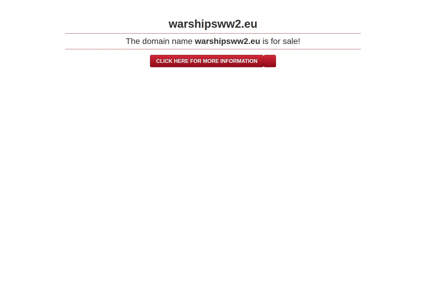 Captured homepage of warshipsww2.eu in the current scan