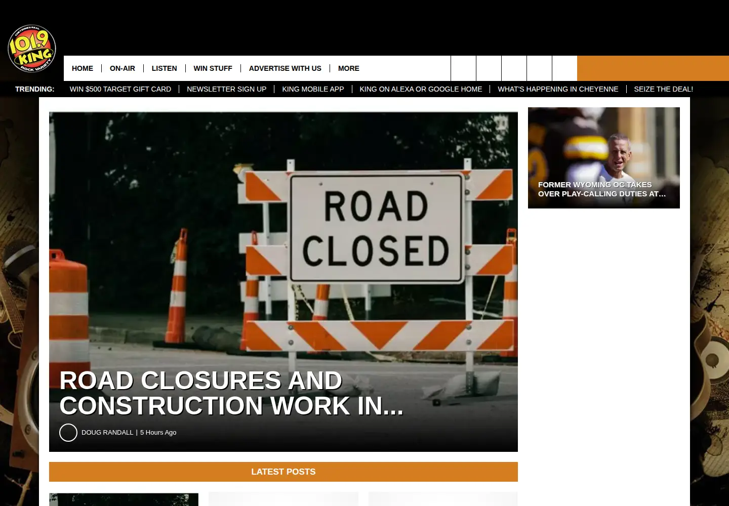 Screenshot of kingfm.com