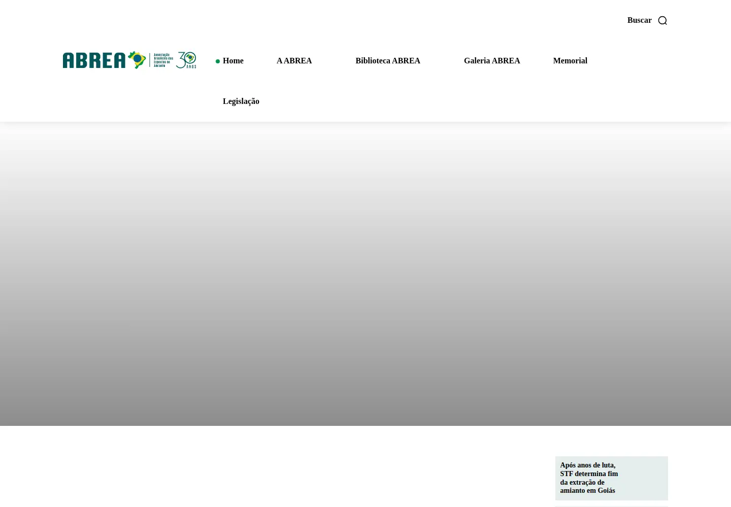 Captured homepage of abrea.com.br in the current scan