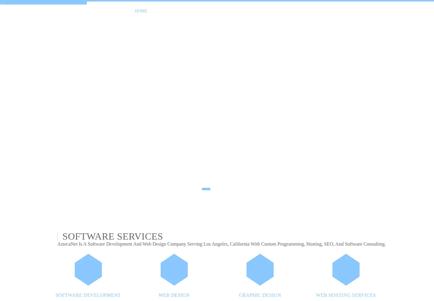 Screenshot of azteca.net