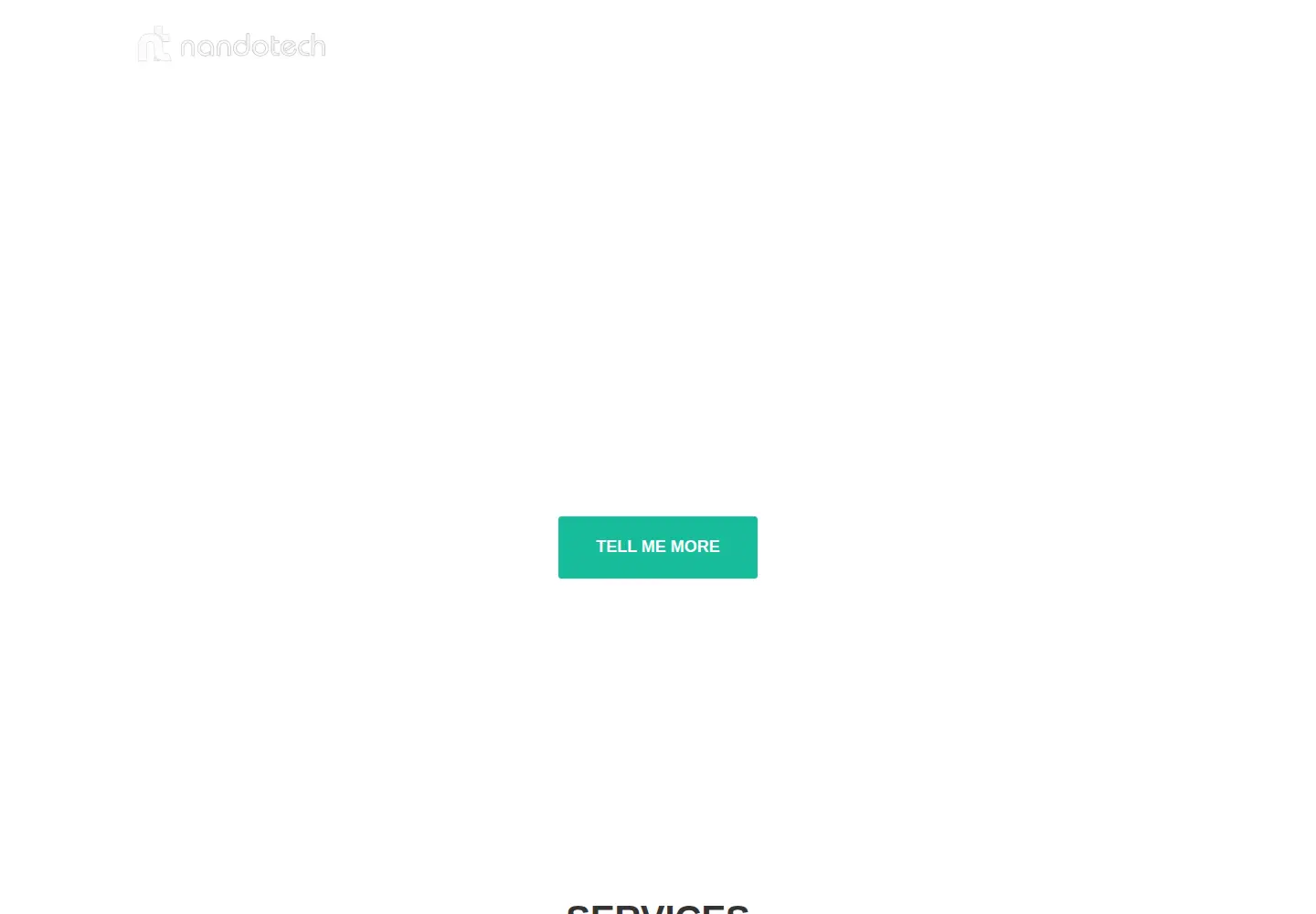 Screenshot of nandotech.com