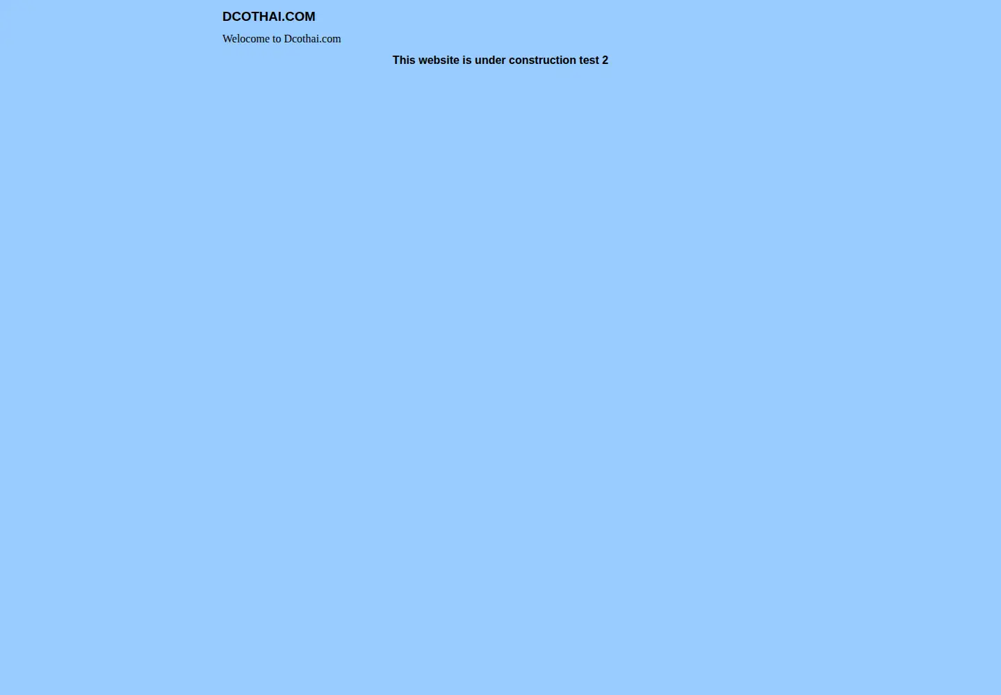 Screenshot of dcothai.com