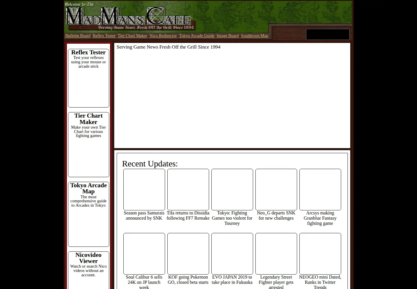 Screenshot of mmcafe.com