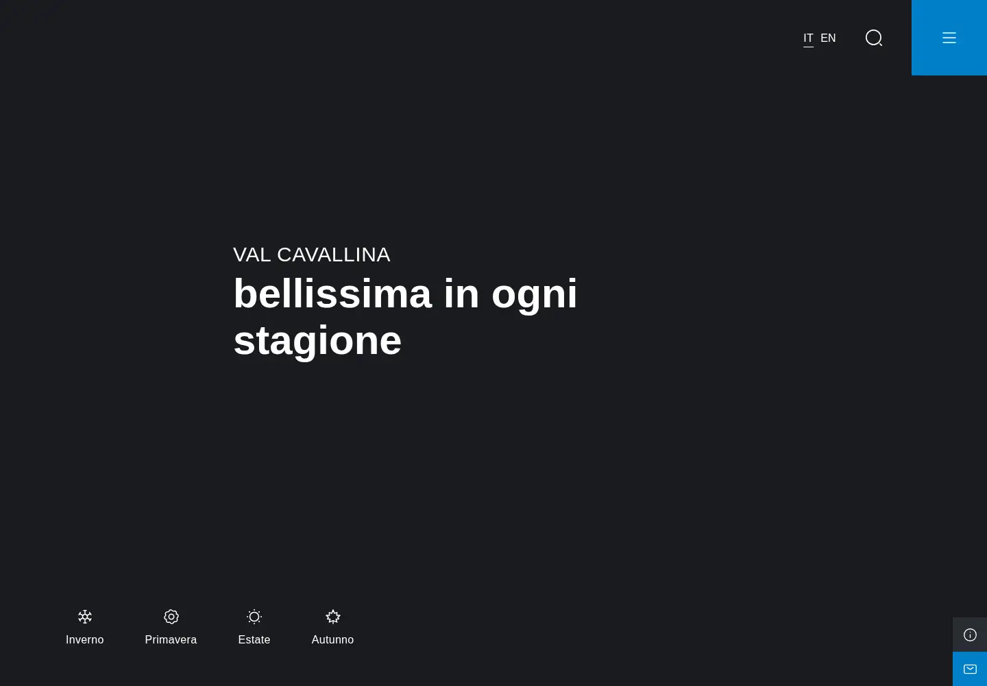 Screenshot of invalcavallina.it