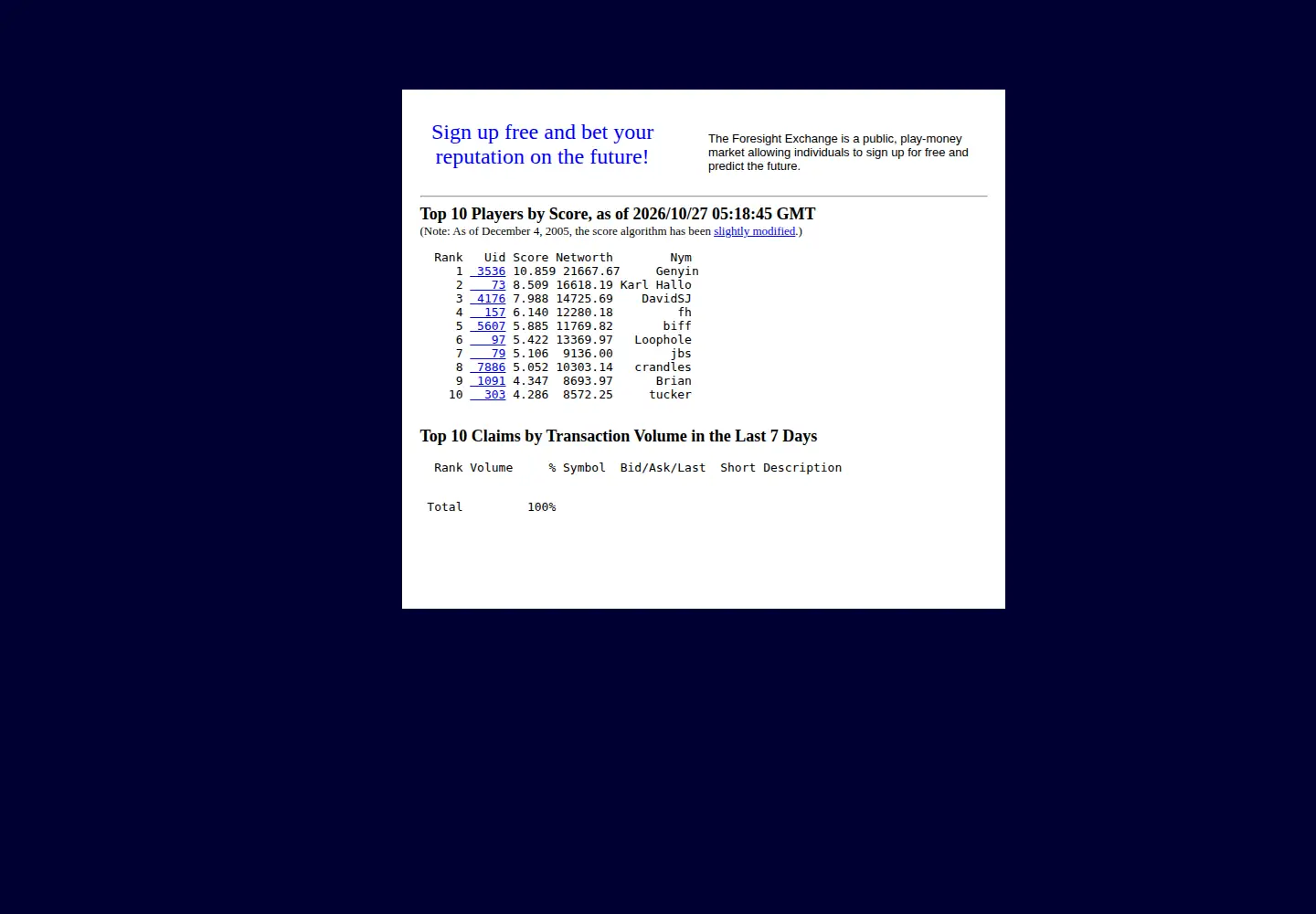 Screenshot of ideosphere.com
