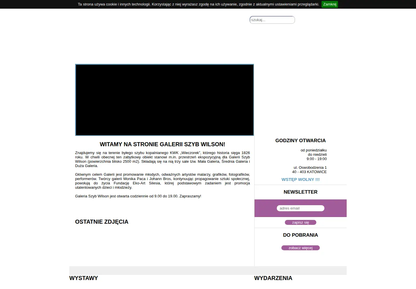 Screenshot of szybwilson.org