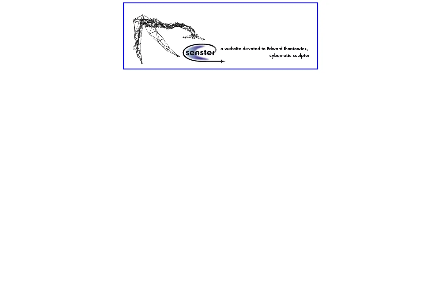 Captured homepage of senster.com in the current scan