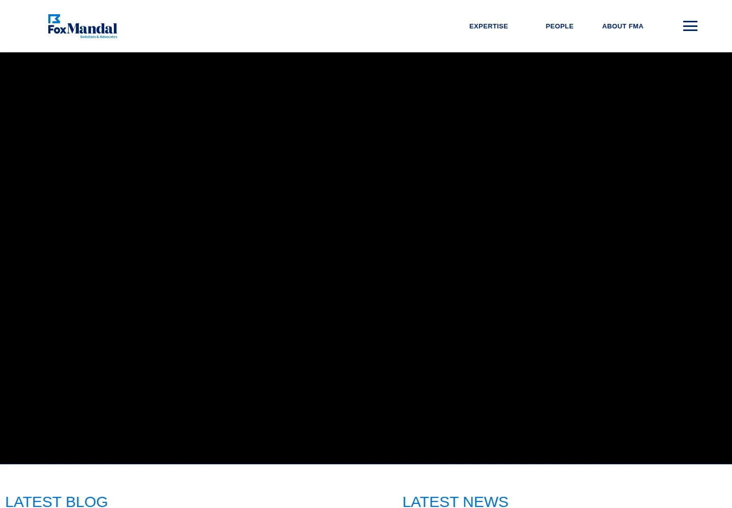 Captured homepage of foxmandal.in in the current scan
