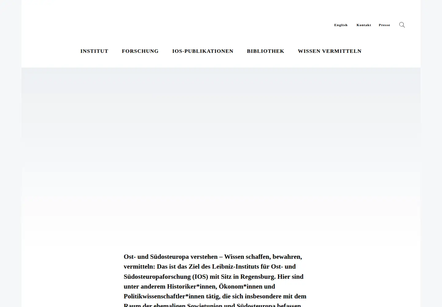 Screenshot of suedost-institut.de