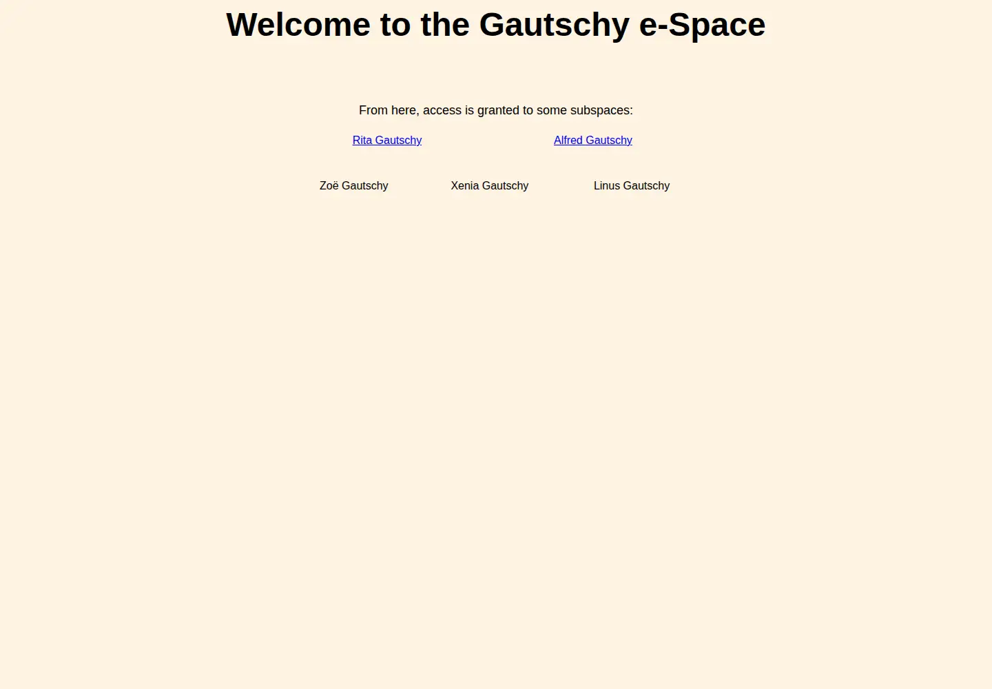 Screenshot of gautschy.ch