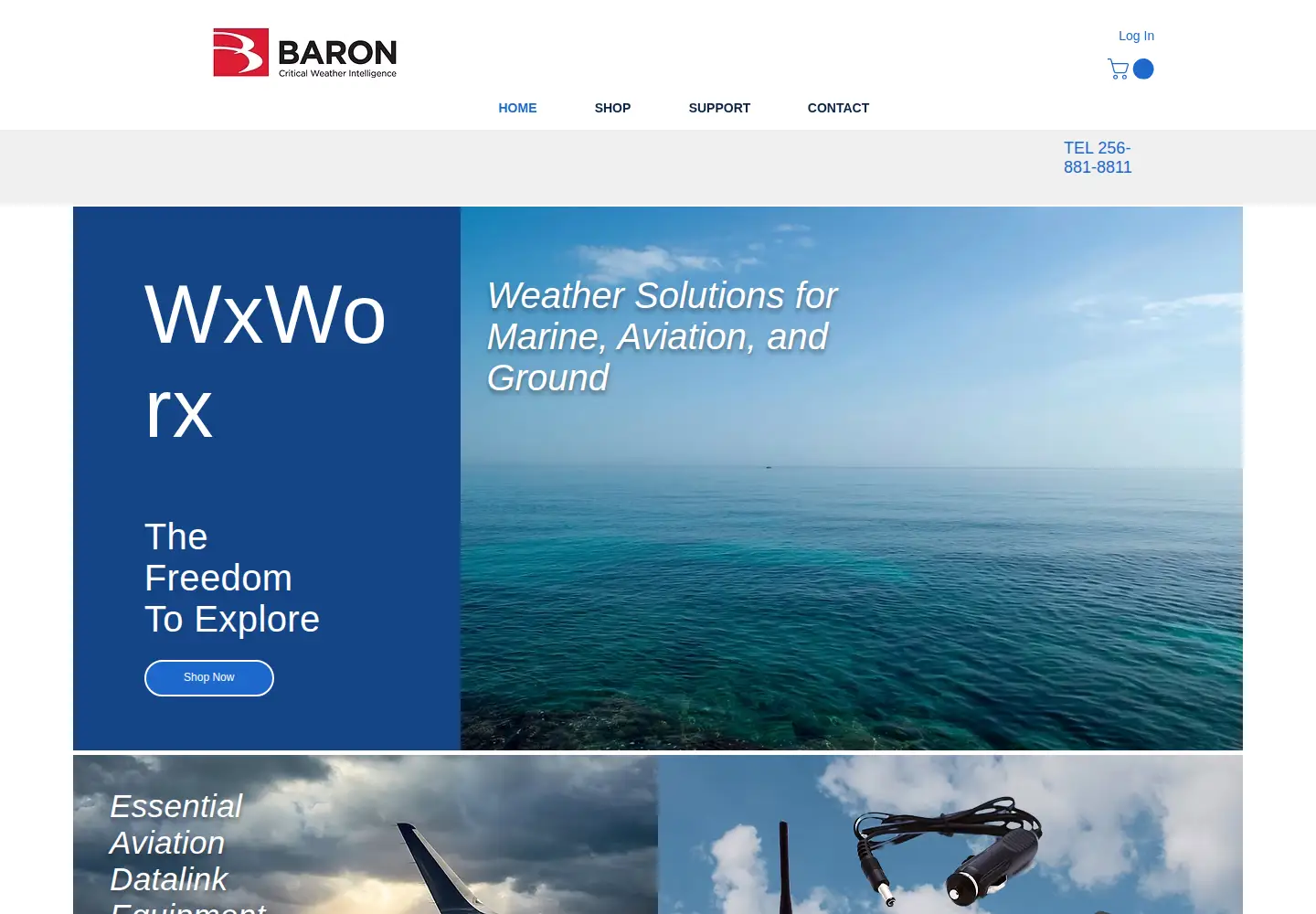 Screenshot of wxworx.com