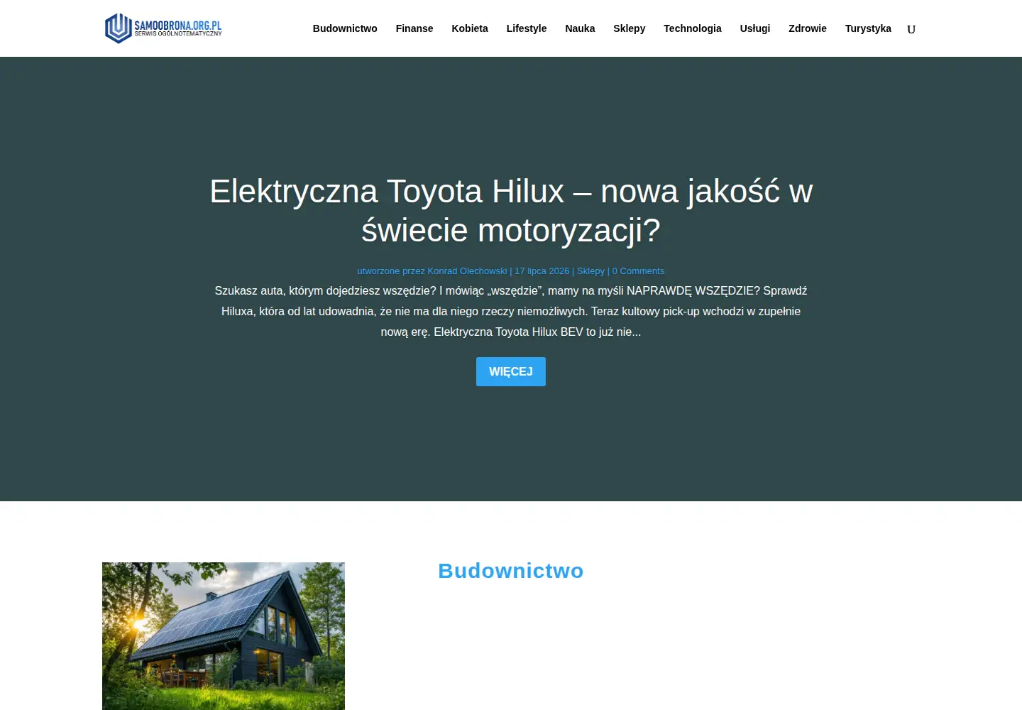 Screenshot of samoobrona.org.pl