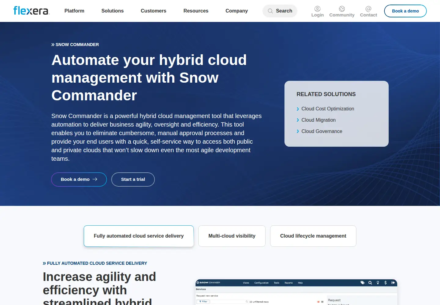 Screenshot of rightscale.com