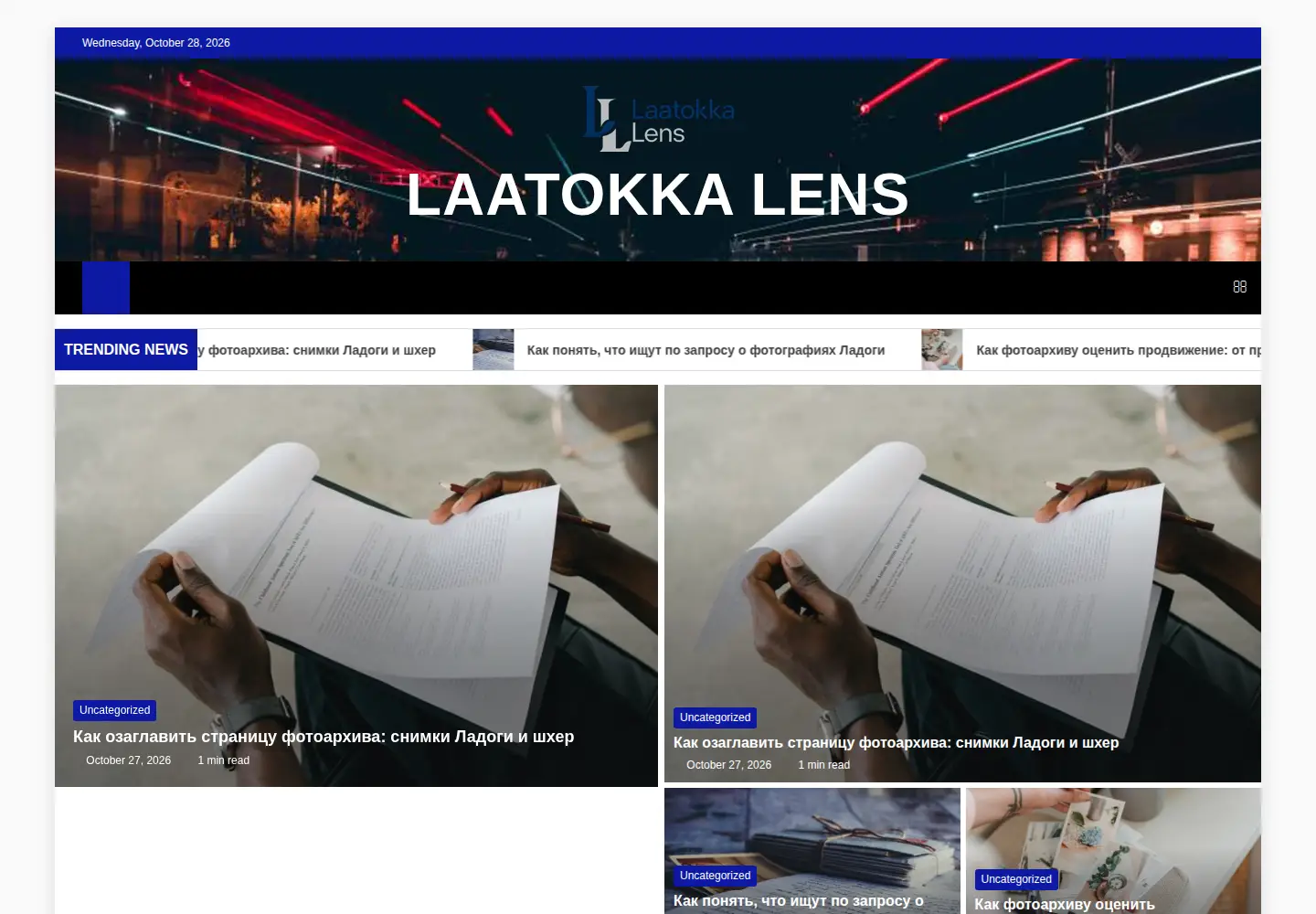 Screenshot of laatokka.info