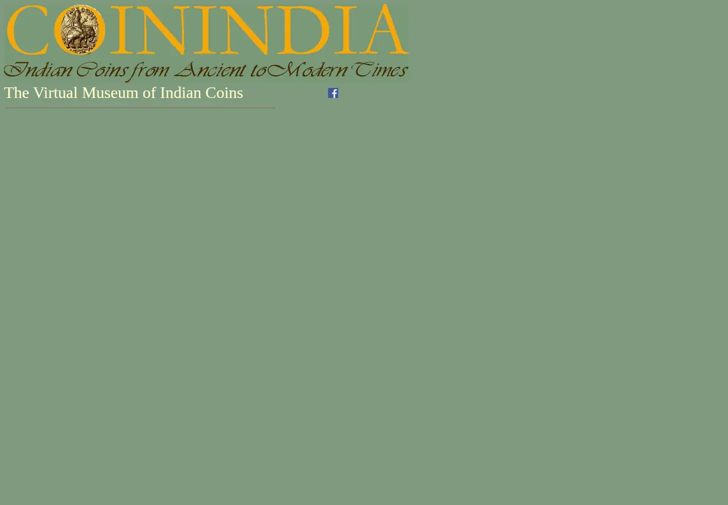 Captured homepage of coinindia.com in the current scan