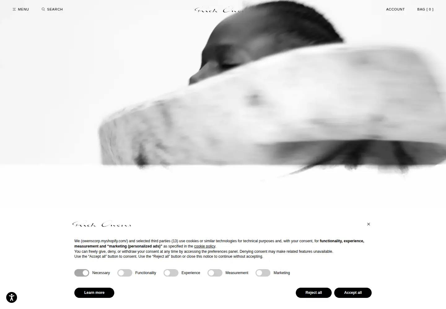 Screenshot of owenscorp.com
