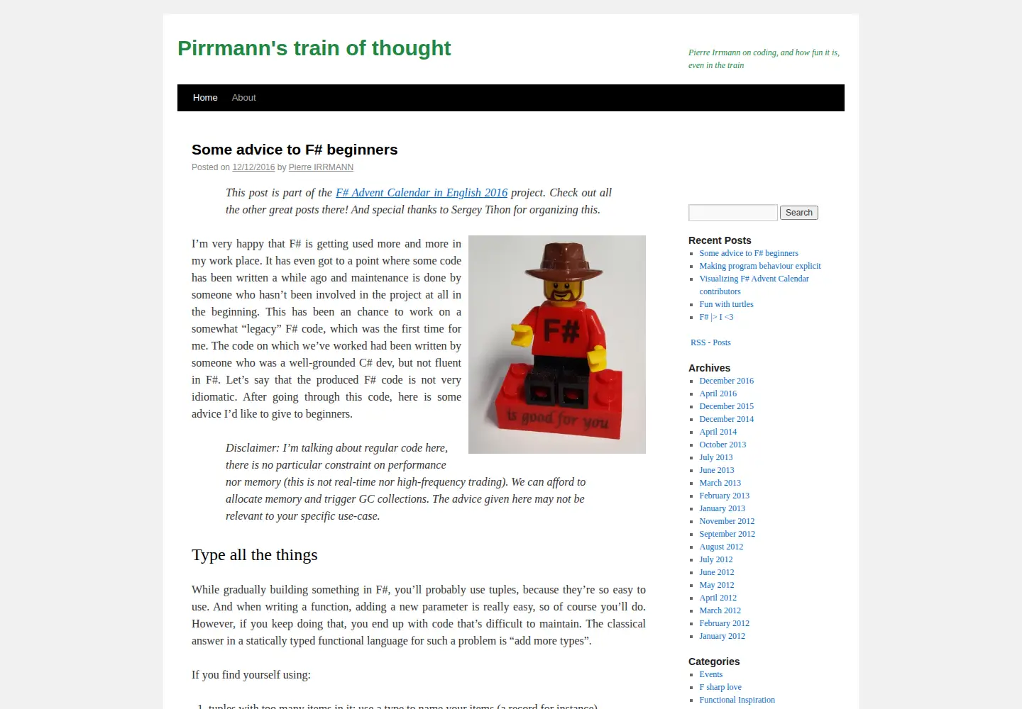 Screenshot of pirrmann.net