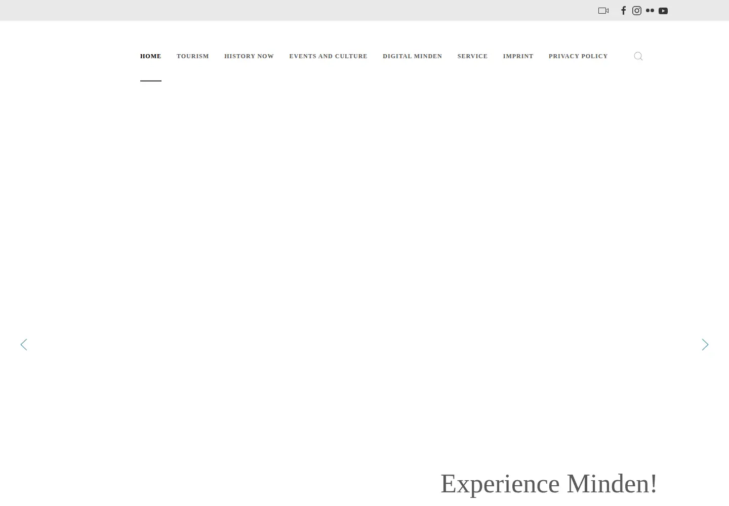 Screenshot of minden-erleben.de