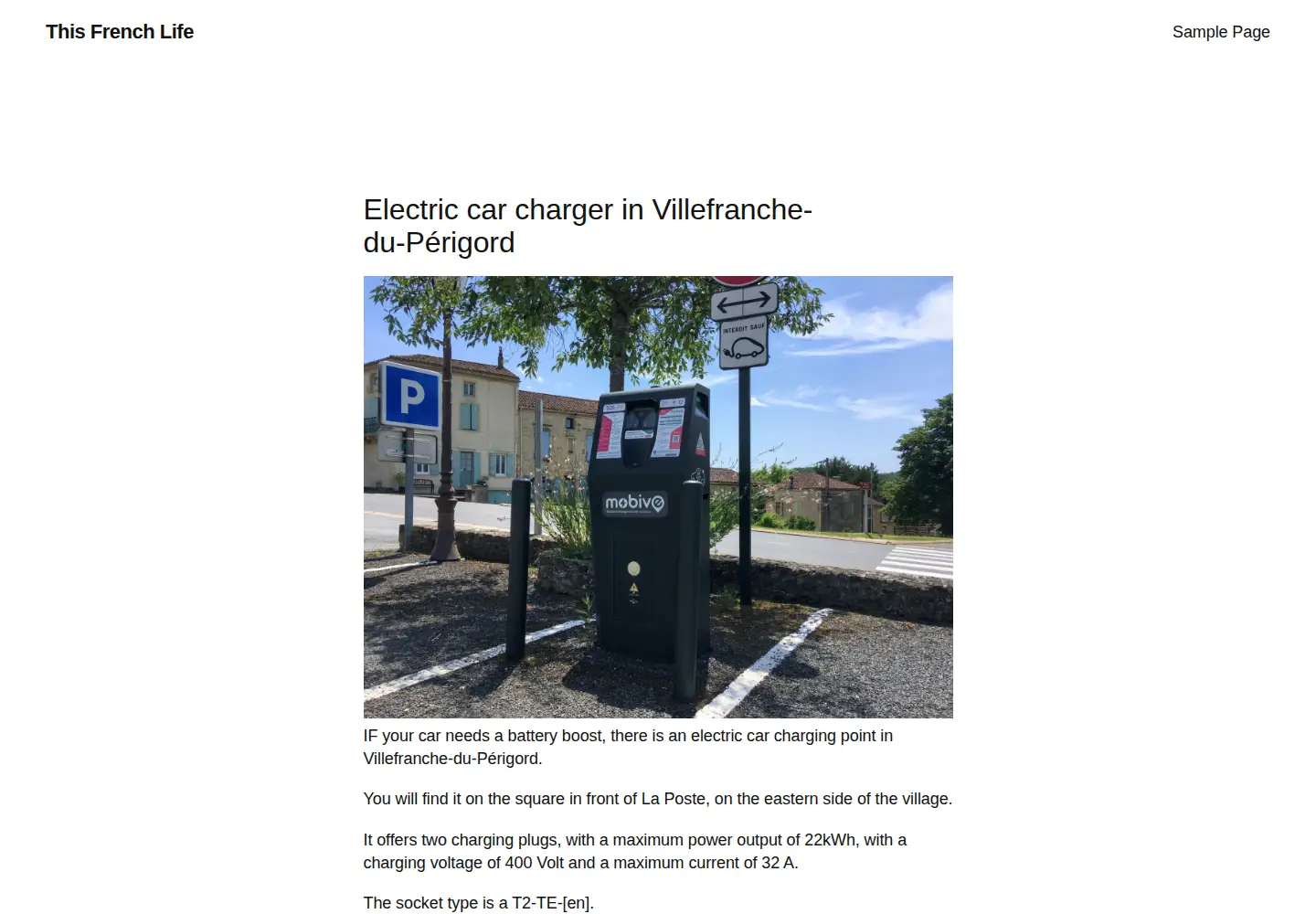 Screenshot of thisfrenchlife.com