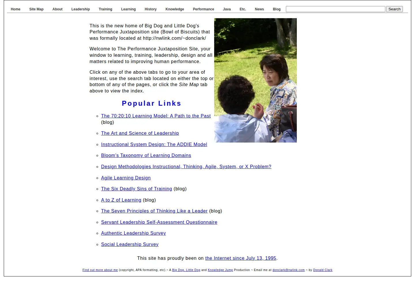 Captured homepage of knowledgejump.com in the current scan