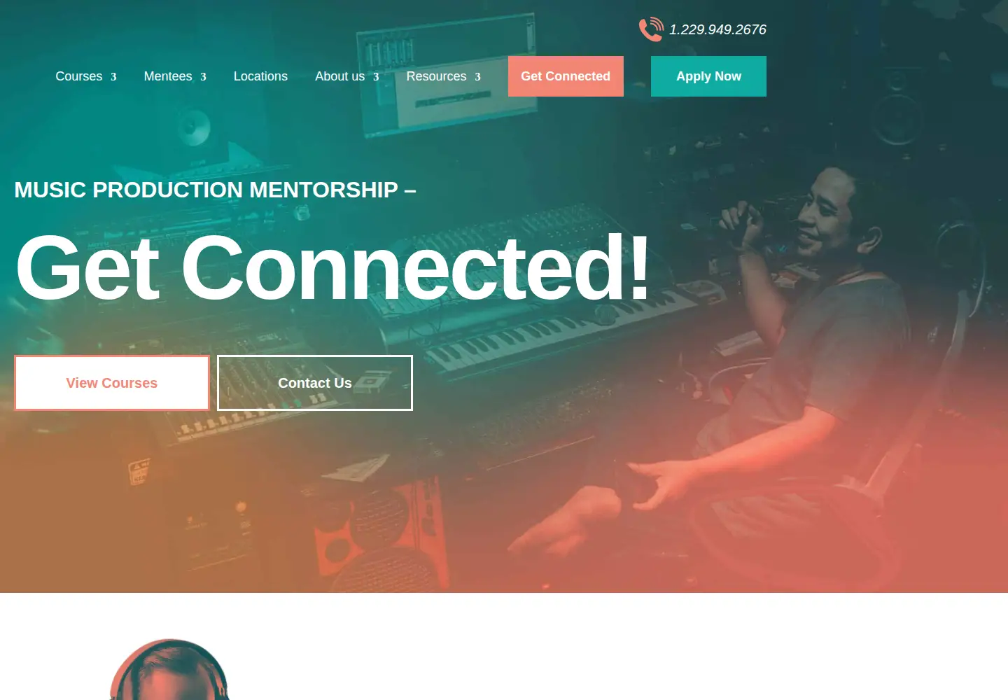 Screenshot of recordingconnection.com