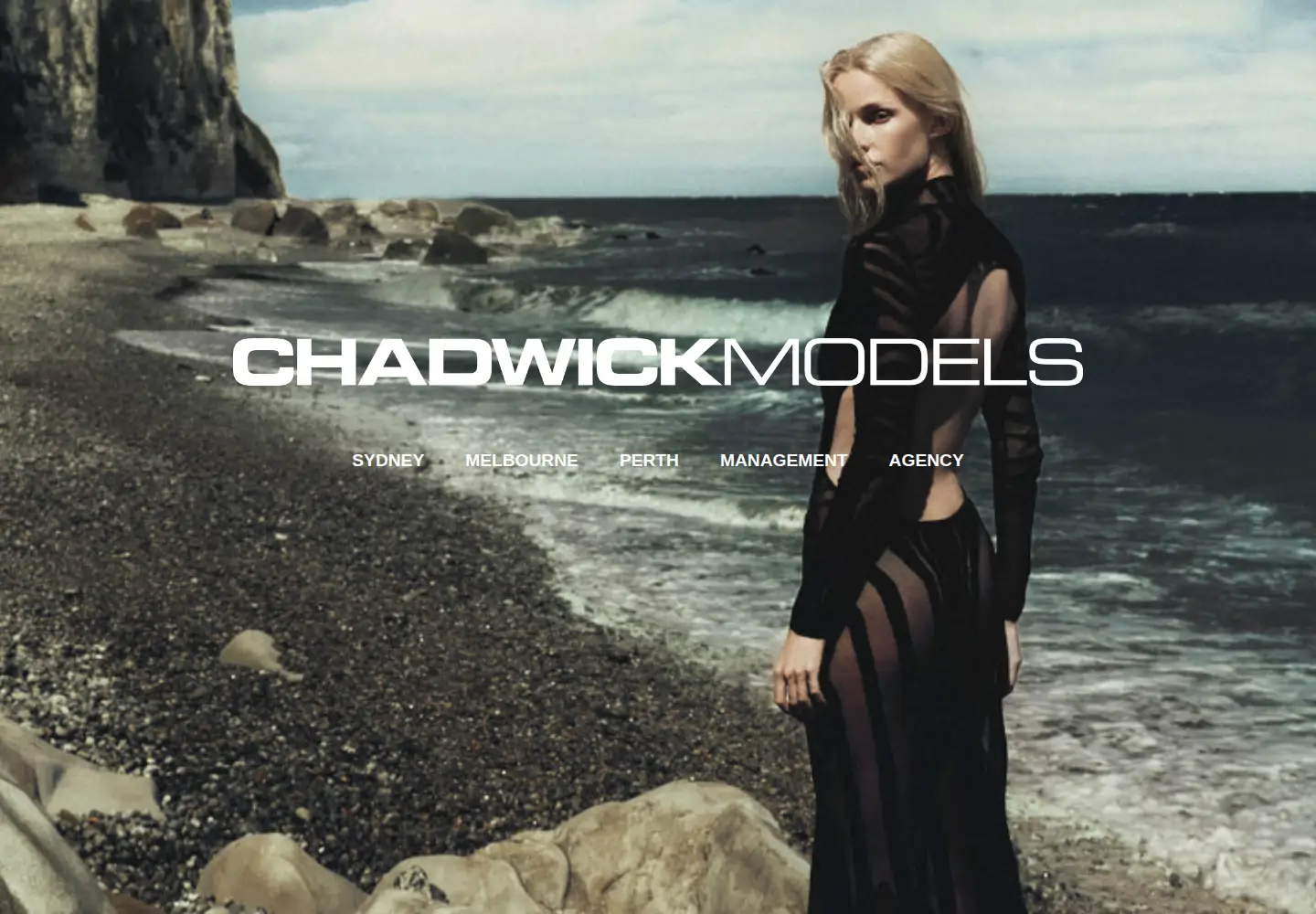 Screenshot of chadwickmodels.com
