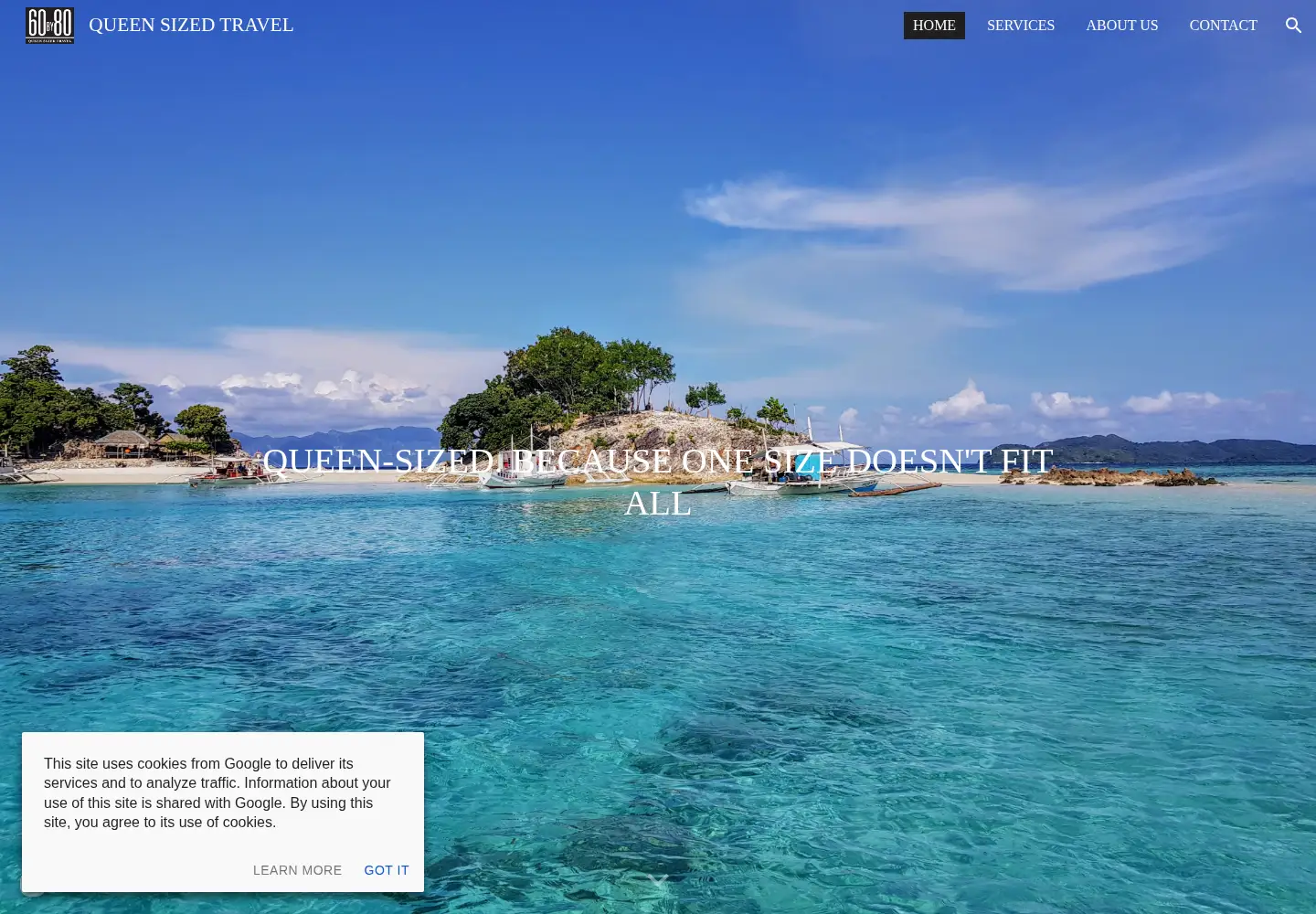 Screenshot of 60by80.com