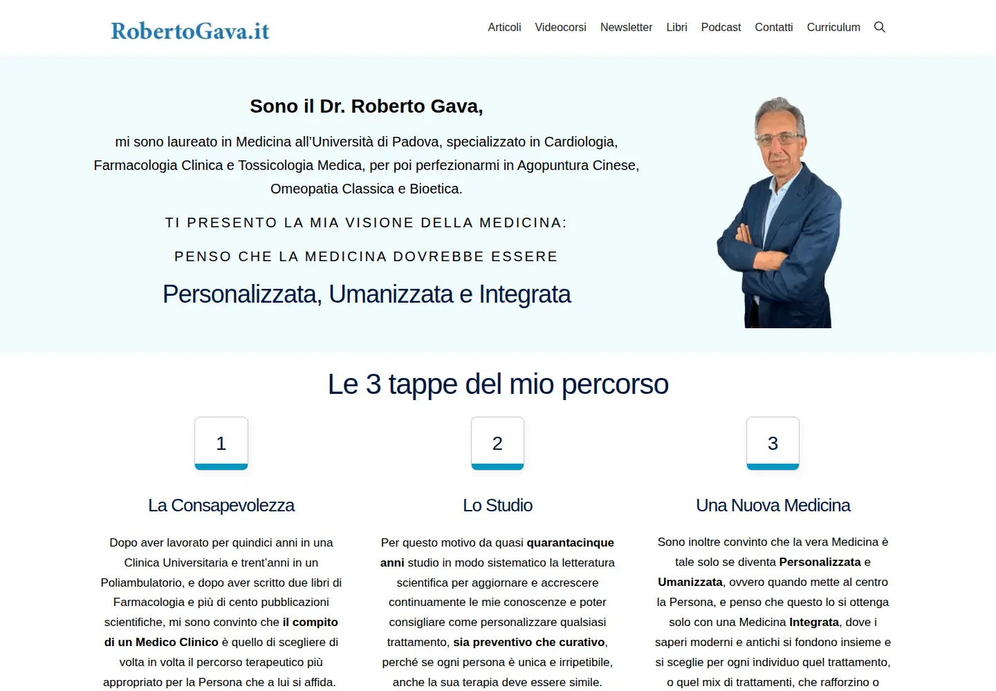 Screenshot of robertogava.it