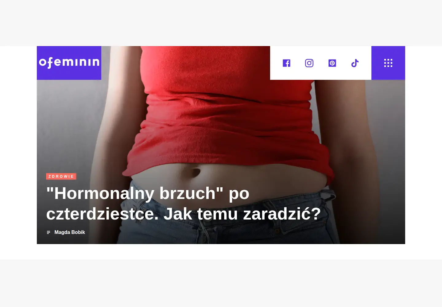 Captured homepage of vumag.pl in the current scan