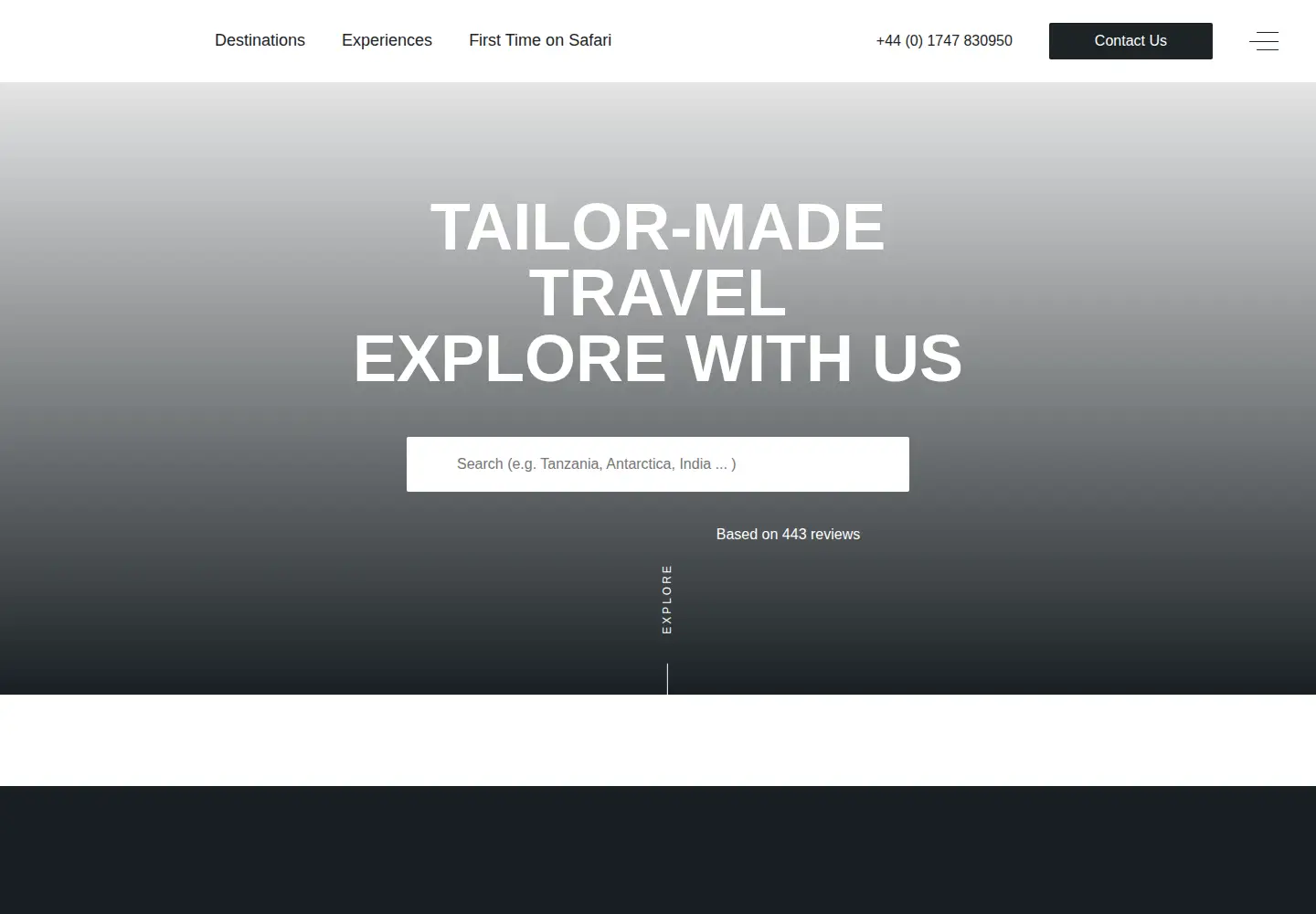 Screenshot of naturalhighsafaris.com