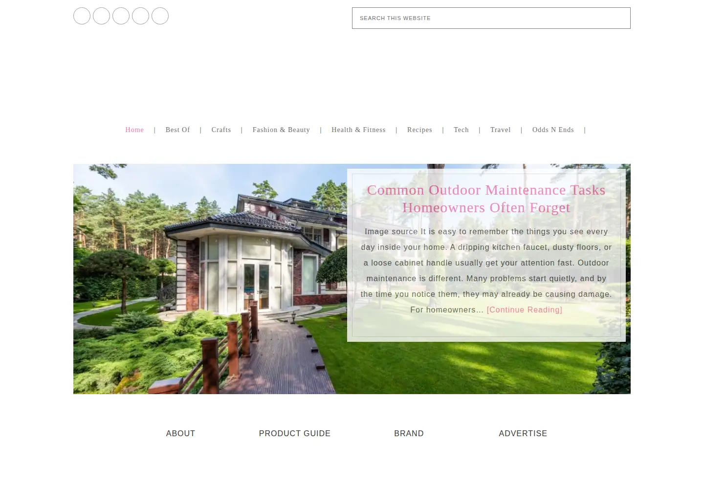 Screenshot of bloggingmomof4.com