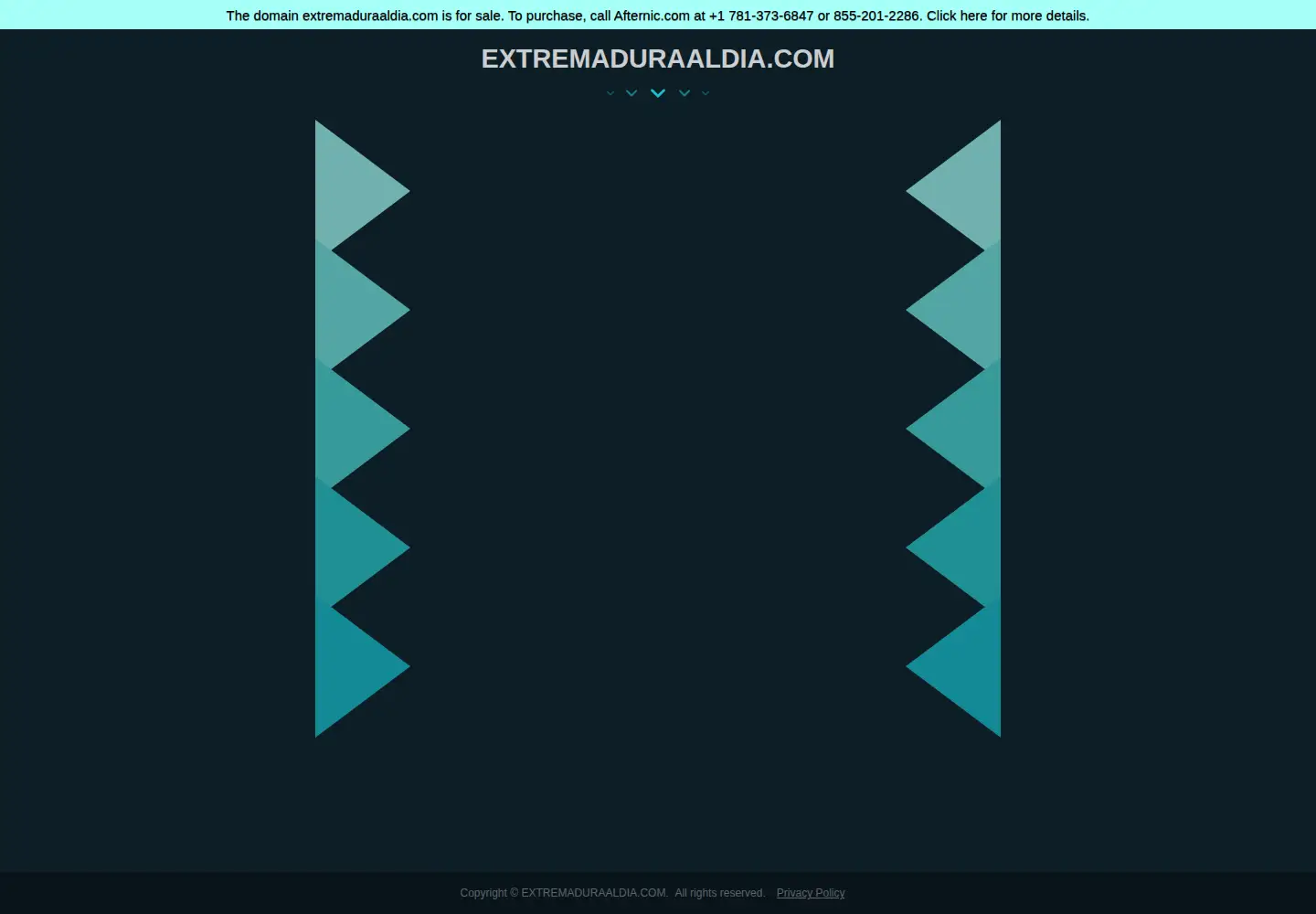 Screenshot of extremaduraaldia.com