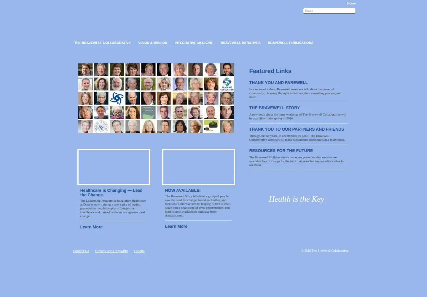 Captured homepage of thenewmedicine.org in the current scan