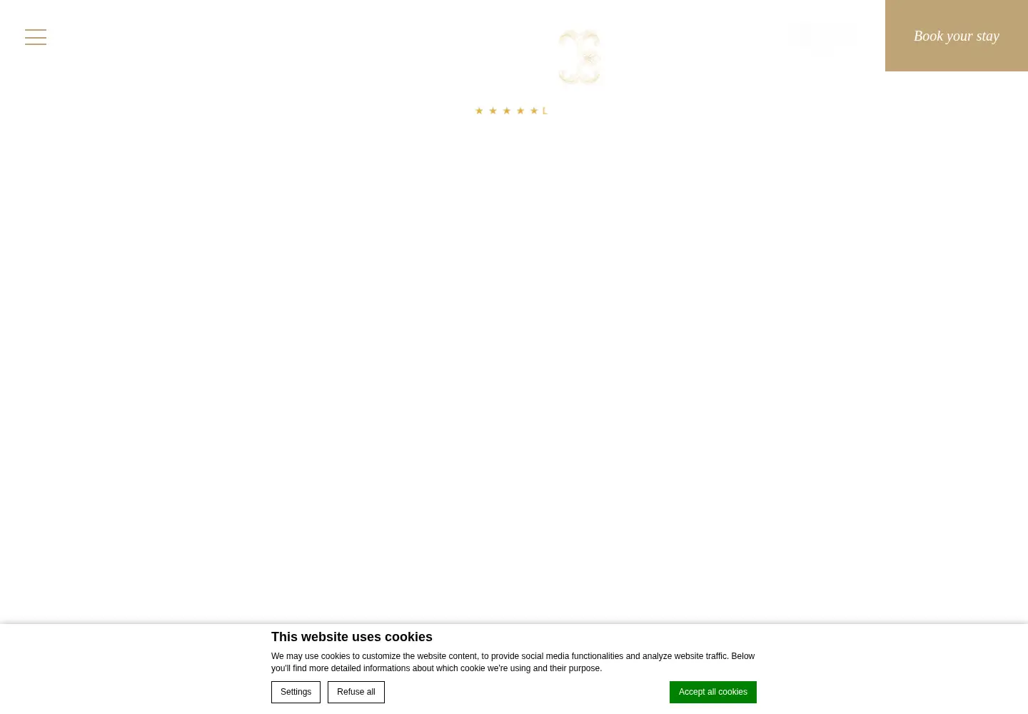 Screenshot of casagredohotel.com